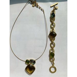 Anne Klein Necklace and Bracelet